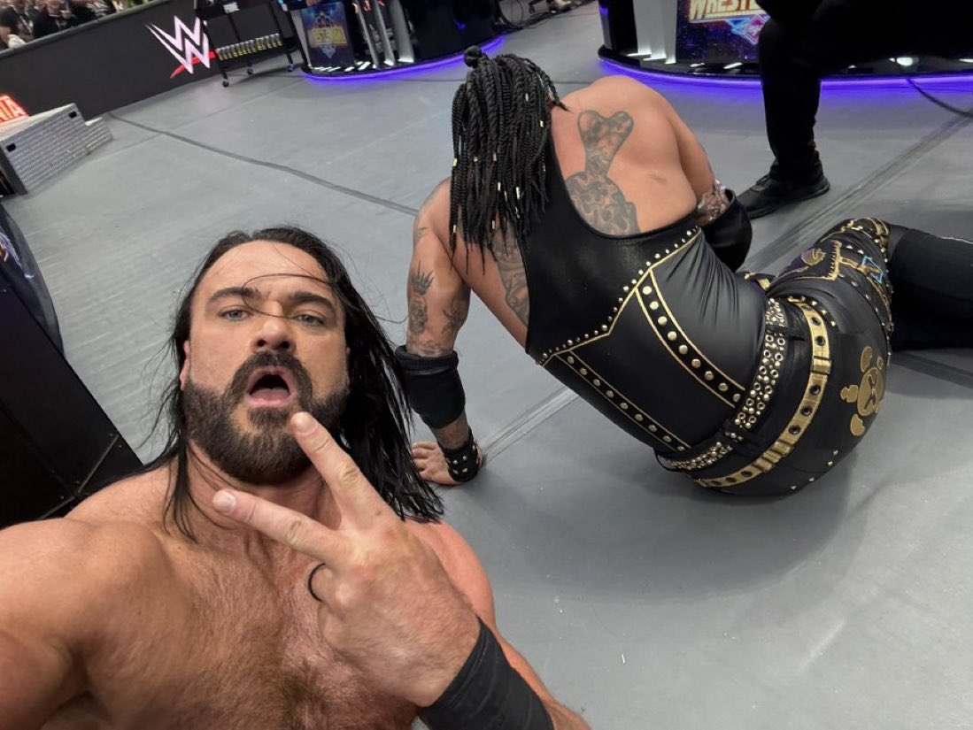 Drew McIntyre at Wrestlemania 41