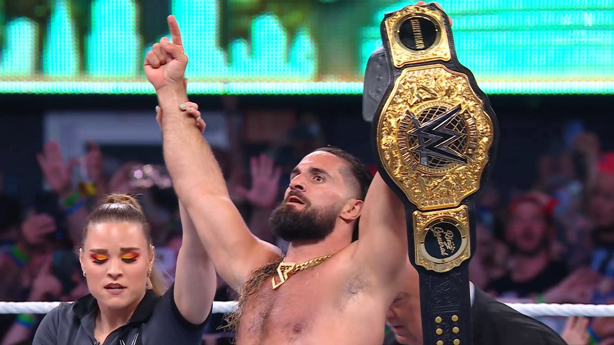 CM Punk Wins World Title at SummerSlam 2025… But Seth Rollins Cashes In and Steals the Spotlight