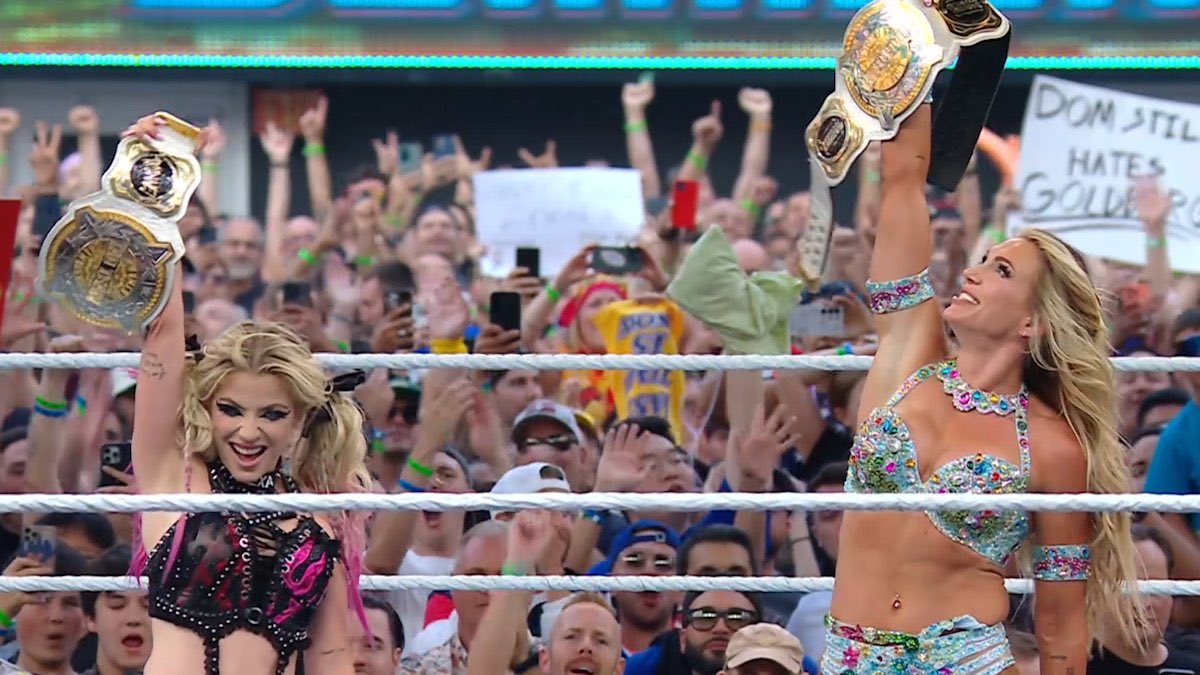 Alexa Bliss & Charlotte Flair Capture Women’s Tag Titles at SummerSlam 2025