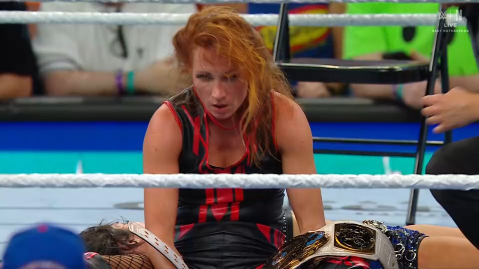 Becky Lynch Retains After Bayley Accidentally Costs Lyra Valkyria the Match